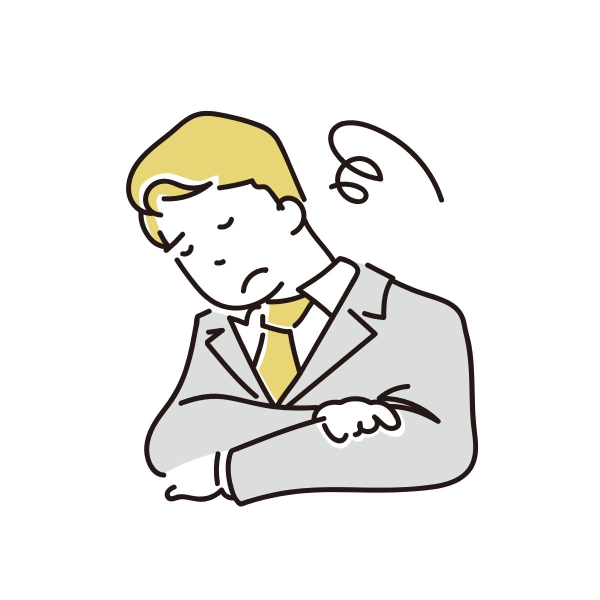 悩むイメージ