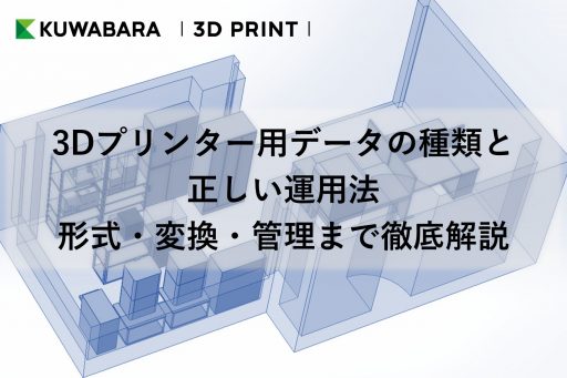 サムネイル_3Dプリンタ―用データの種類と正しい運用法 形式・変換・管理まで徹底解説