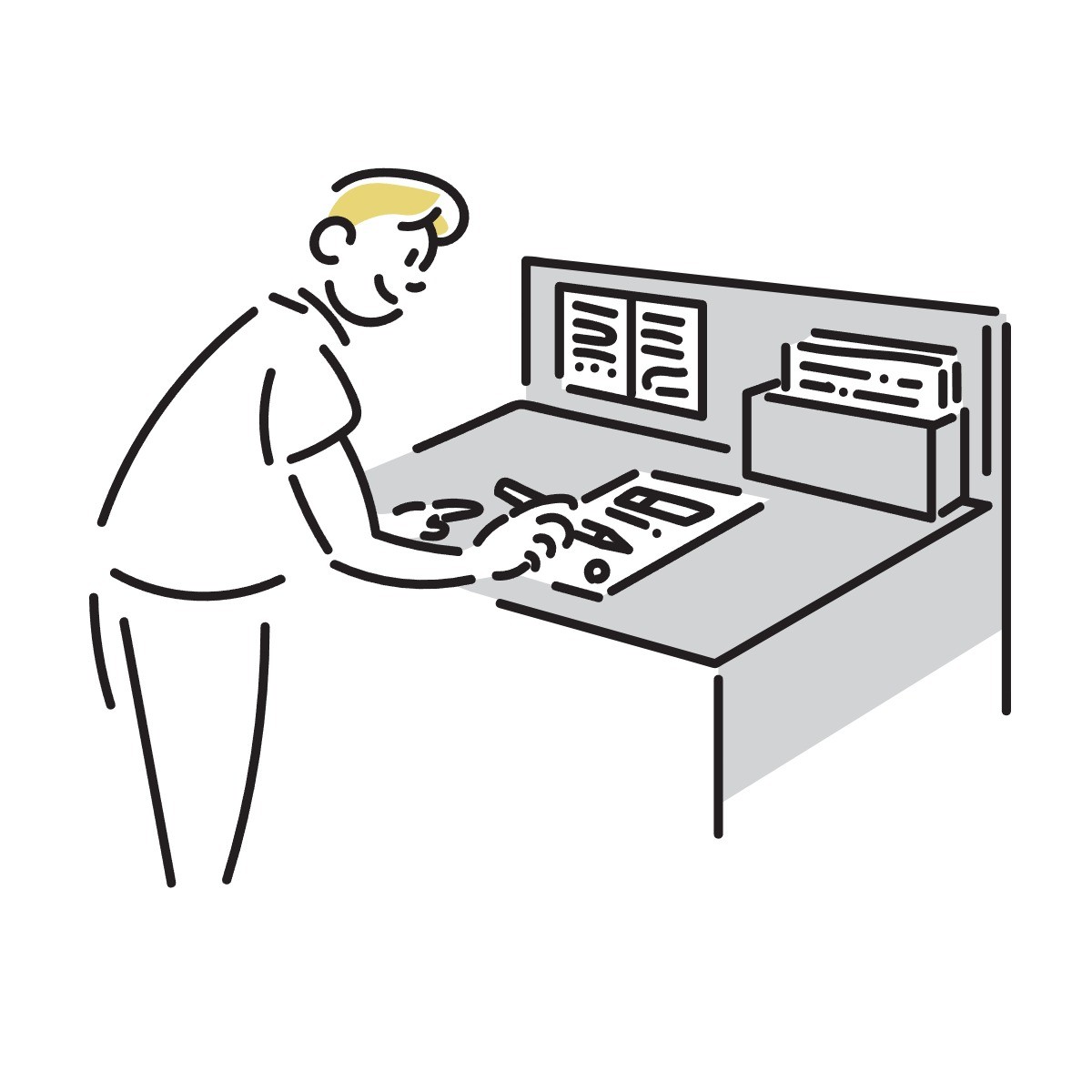 資料記入イメージ