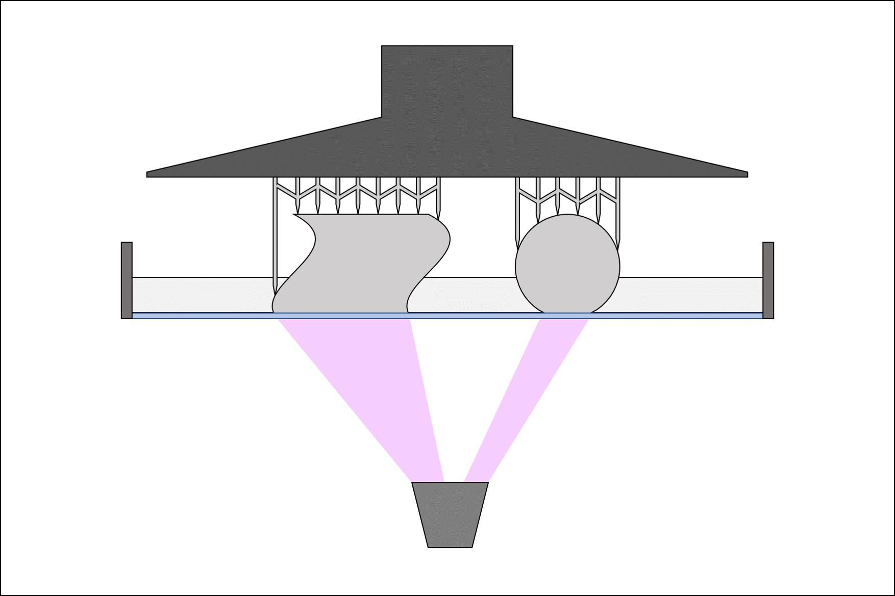 DLP方式のイメージ図