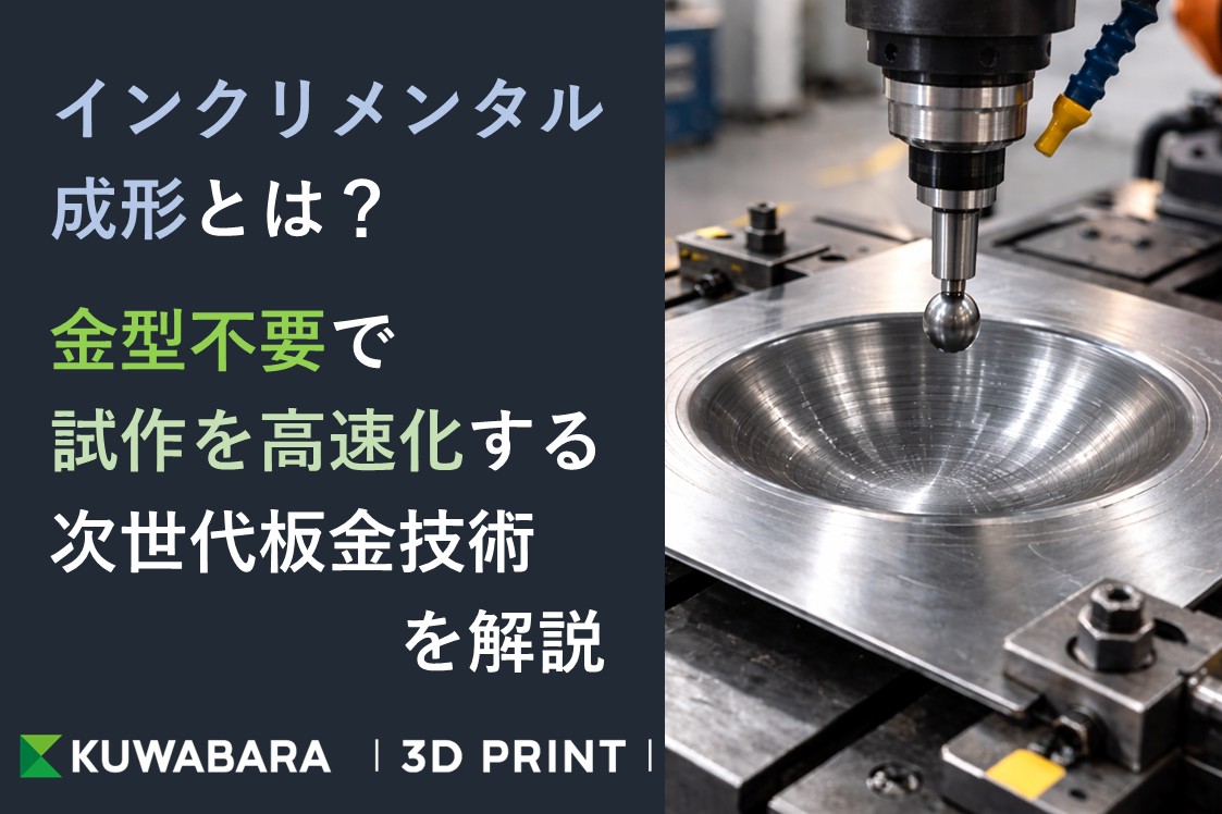 インクリメンタル成形とは?金型不要で試作を高速化する次世代板金技術を解説
