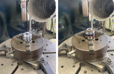 DED方式：補修前後比較