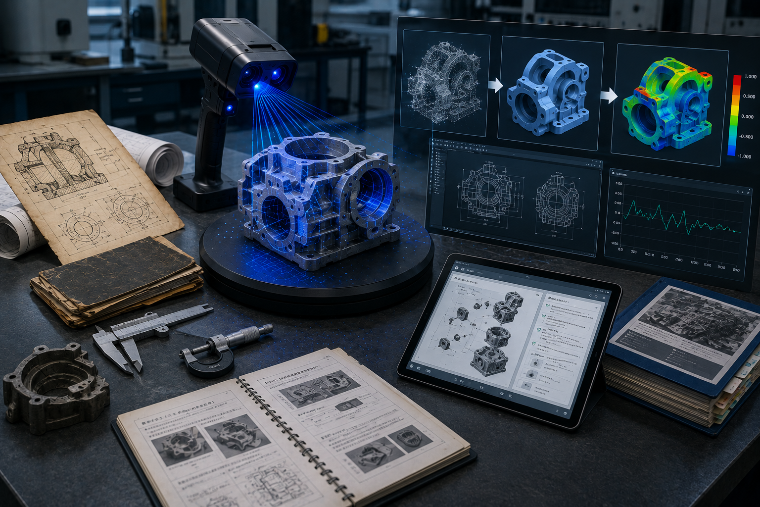 熟練工の技術を3Dスキャンでデジタル化するメリット