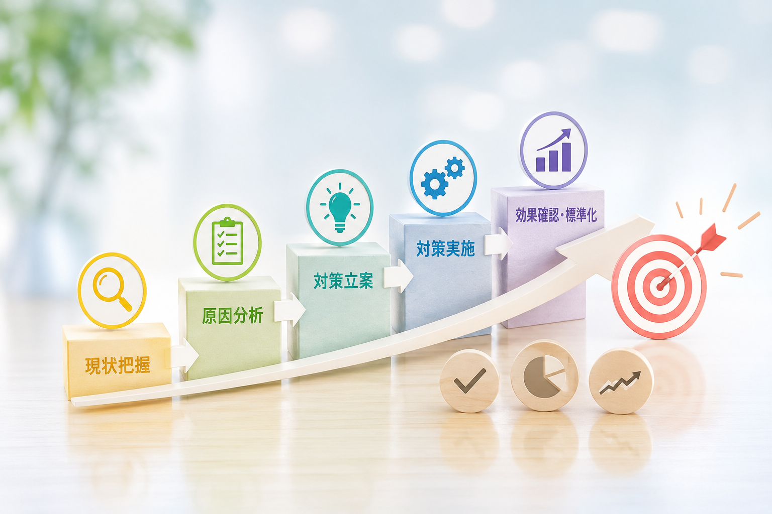 低下した歩留まりを改善する手順