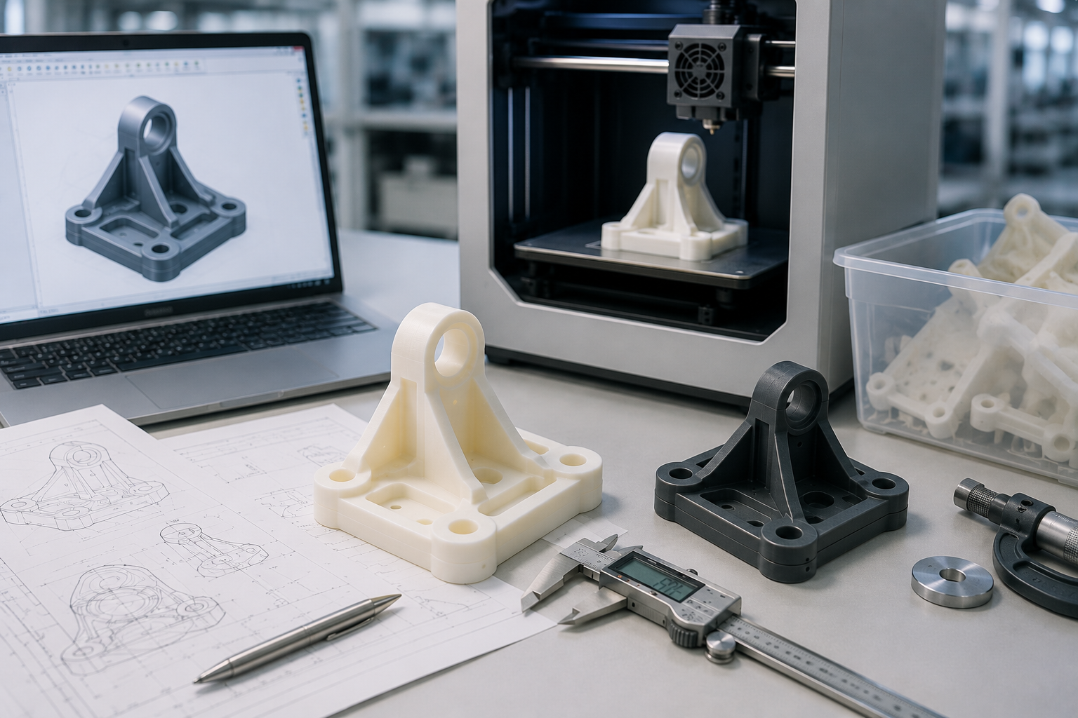 部品試作における3Dプリンタの活用のメリット