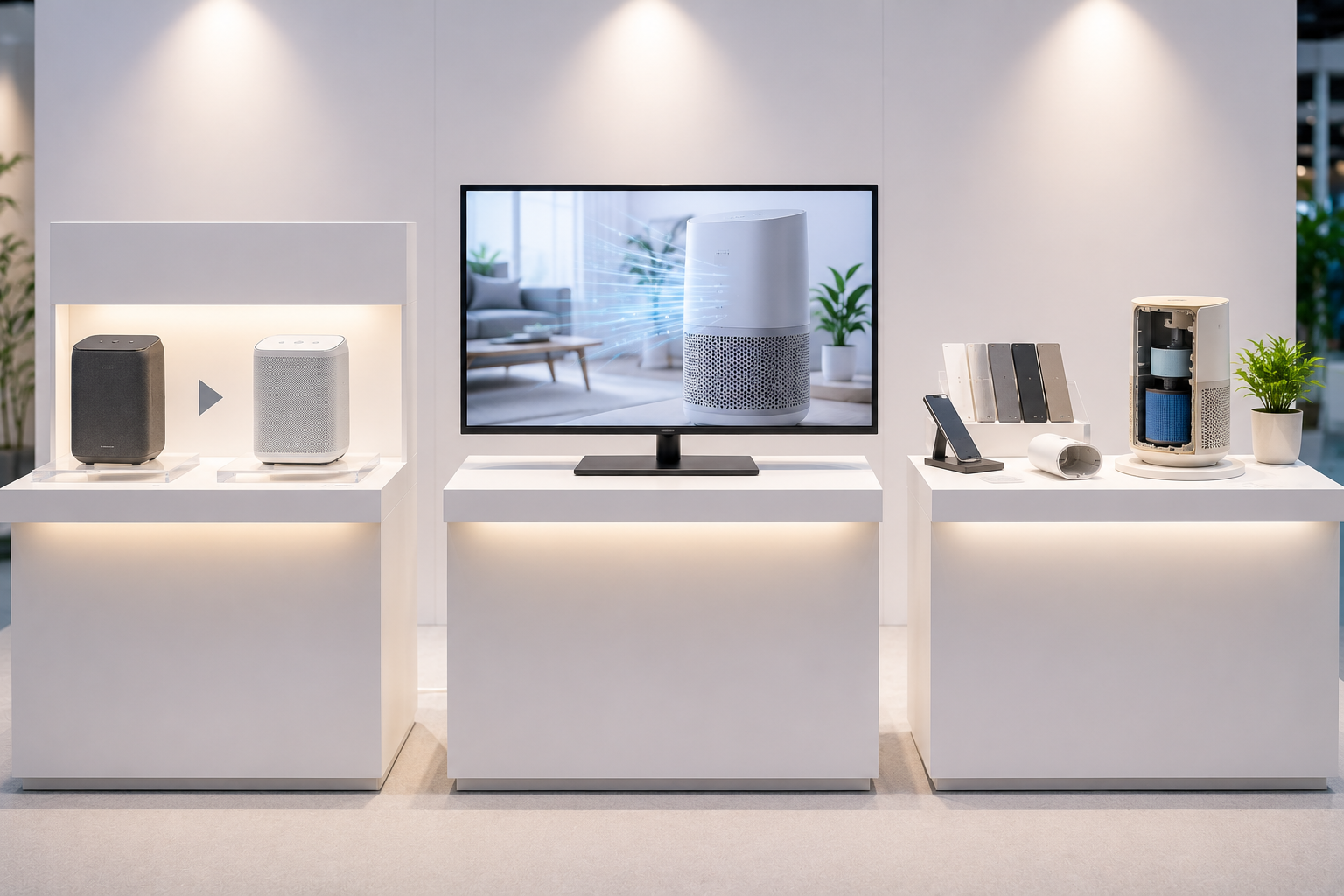 展示会における効果的な製品の見せ方は?