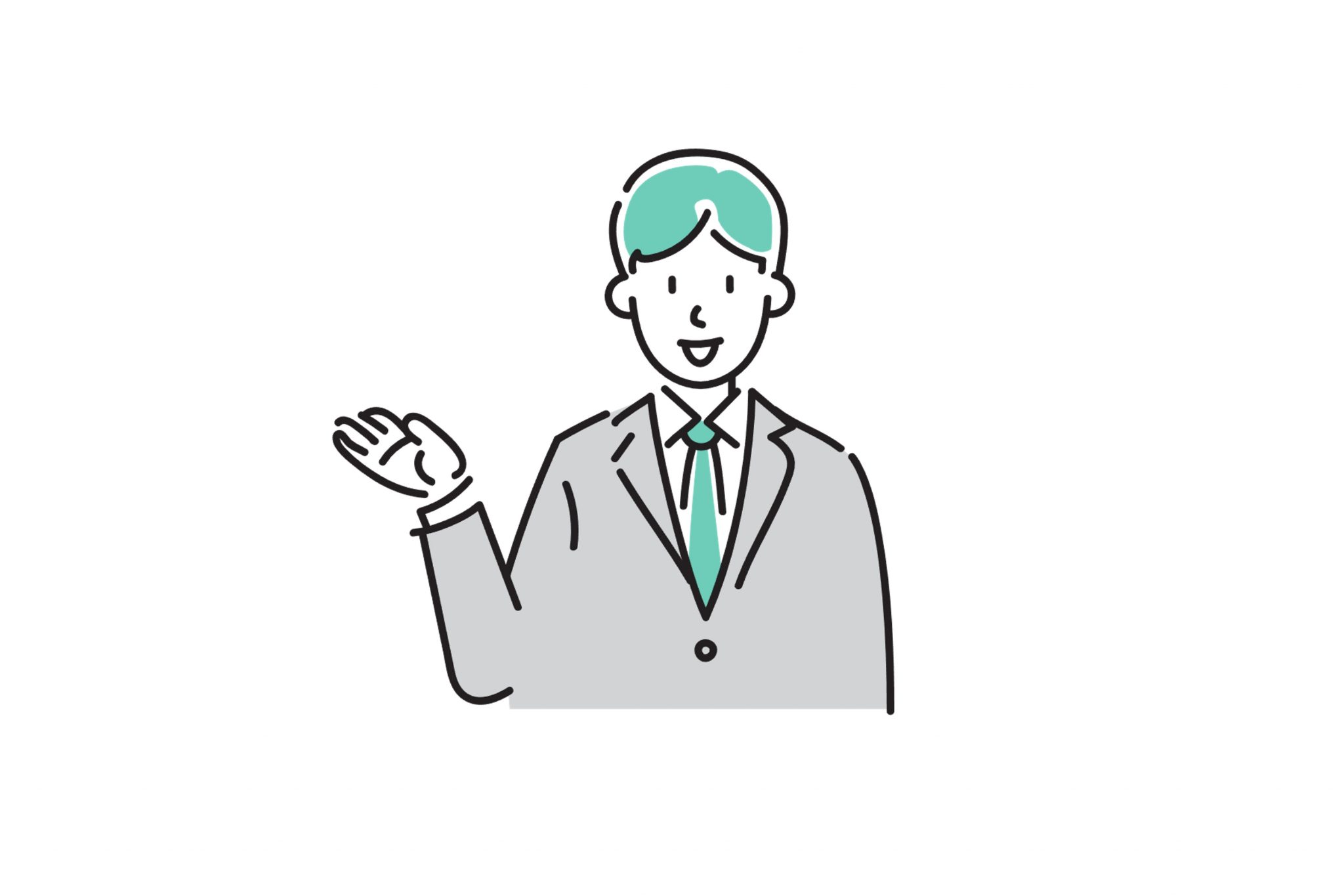説明する人のイメージ画像