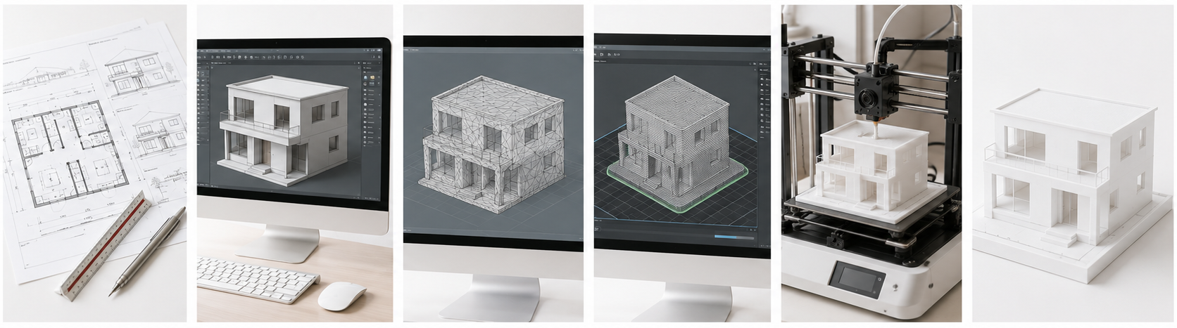 3Dプリンターで模型を作る手順